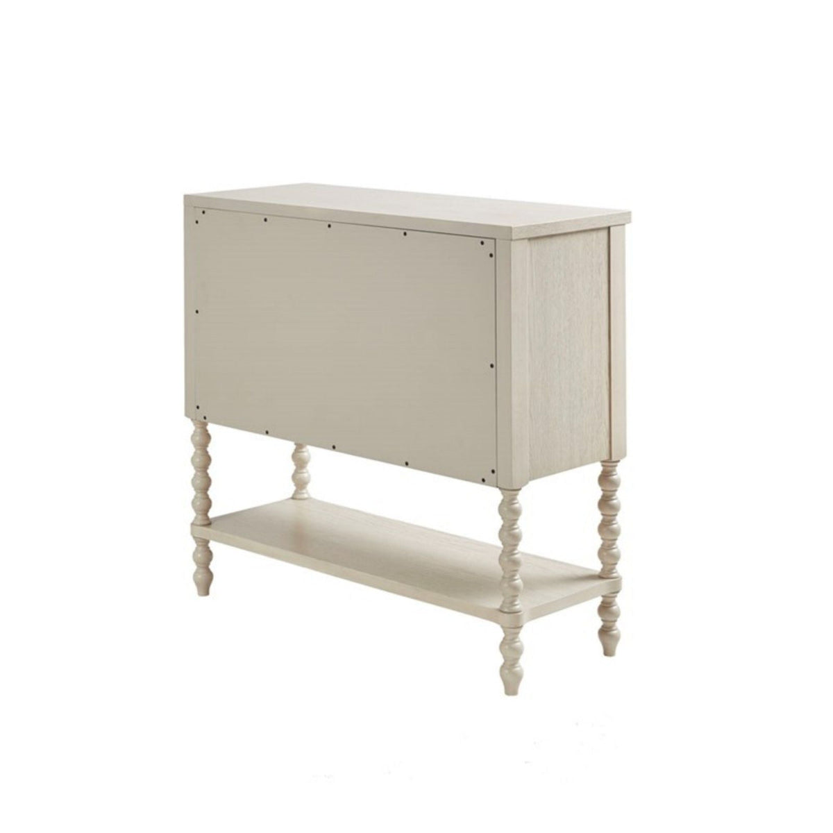Signature Beckett 2 Drawer Accent Chest with Solid Wood Frame - Dark Brown or Beige