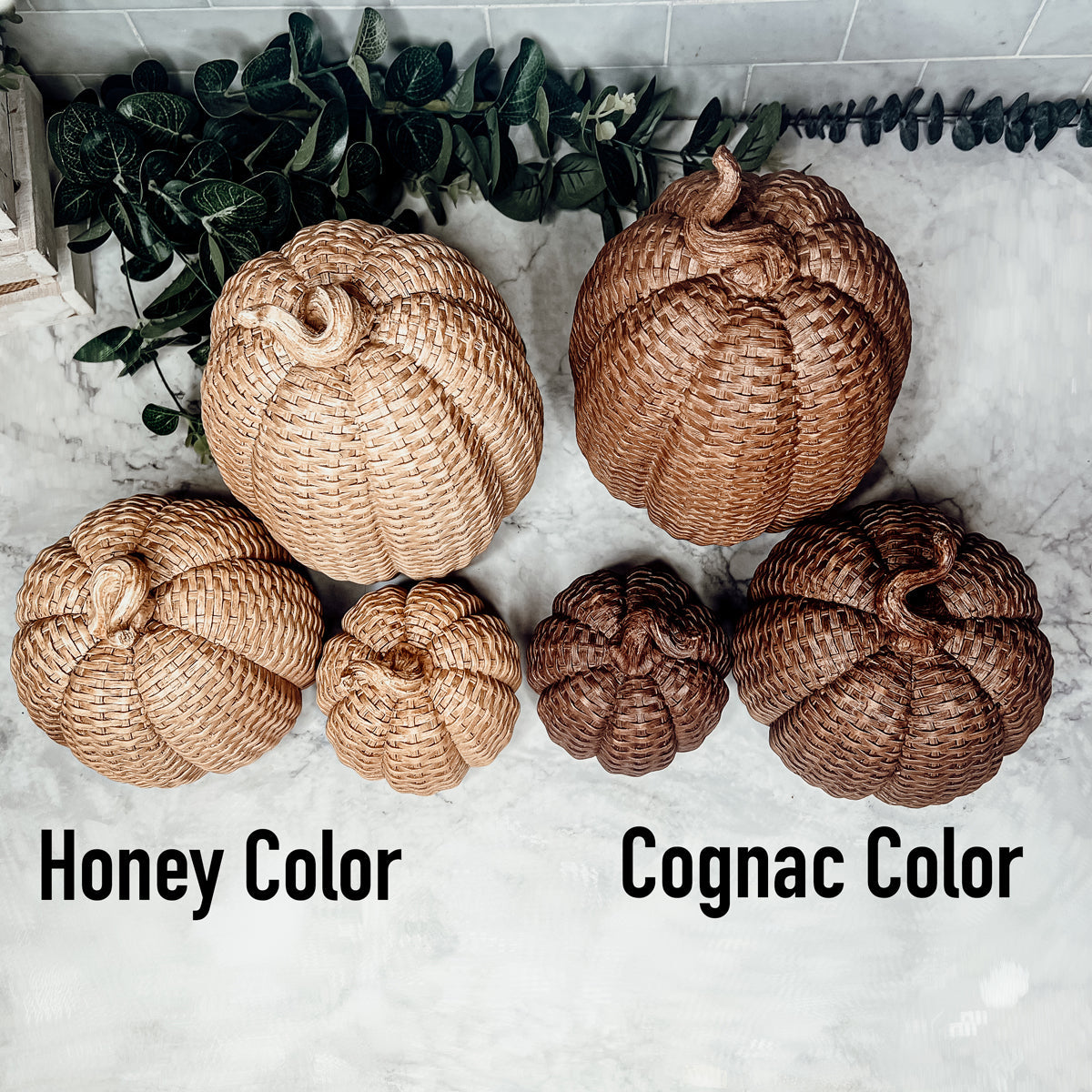 Basket Weave Pumpkins