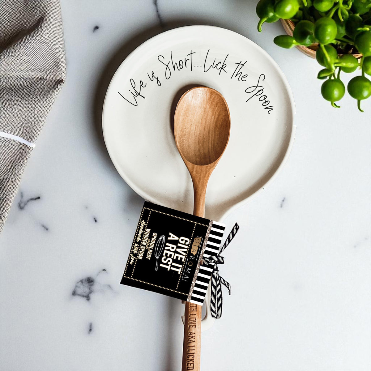 Lick the Spoon Cursive