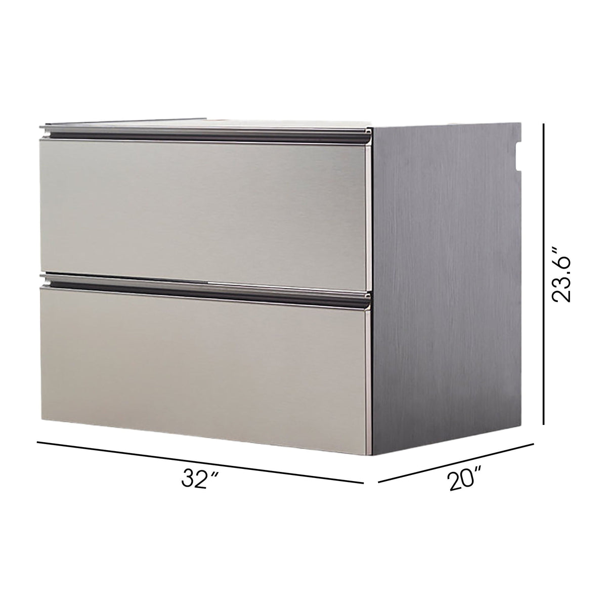 Wall Mounted Garage Cabinet with Deep Storage & Soft-Closing Drawer - Dark Gray