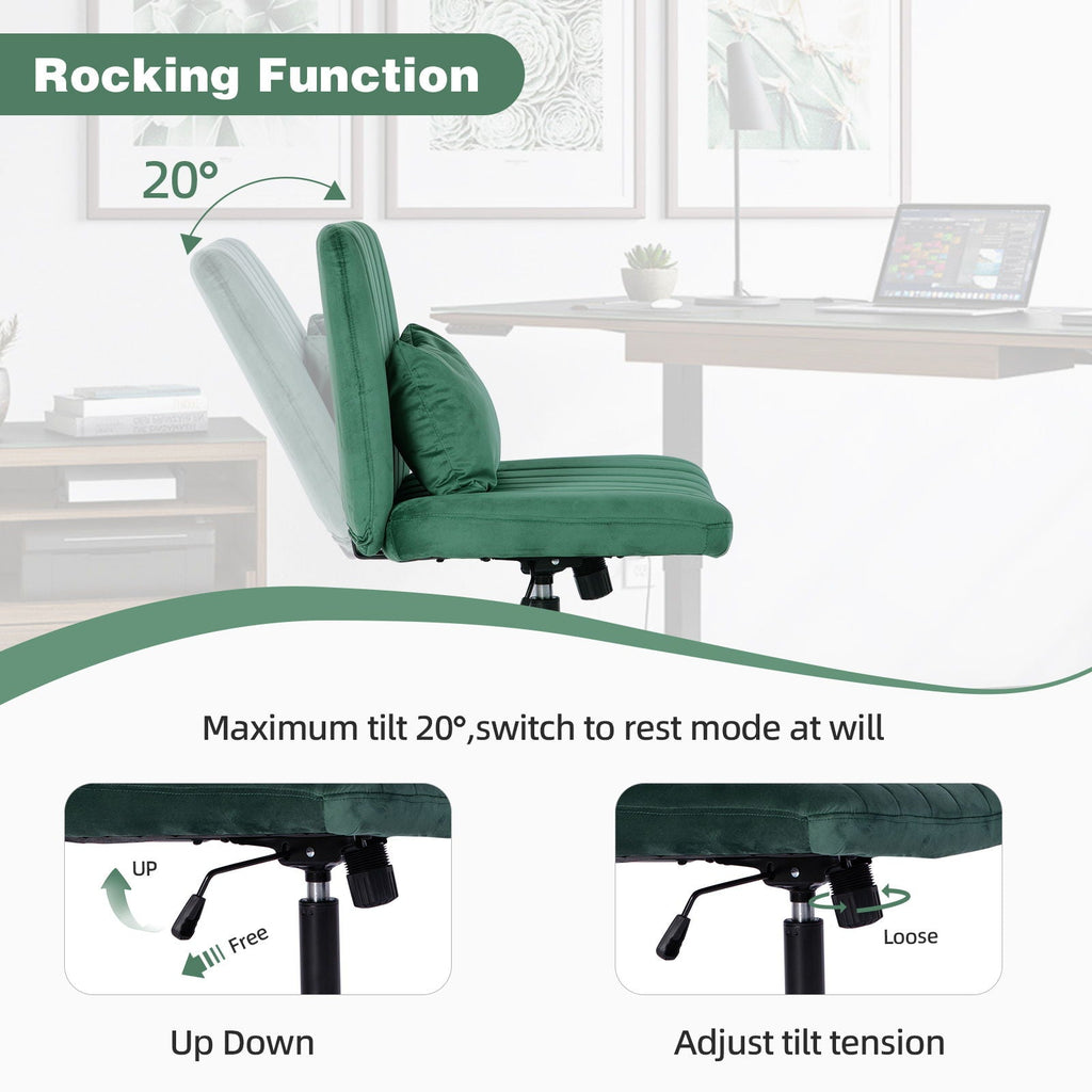 Criss Cross Office Chair with Adjustable Height – Ergonomic Design
