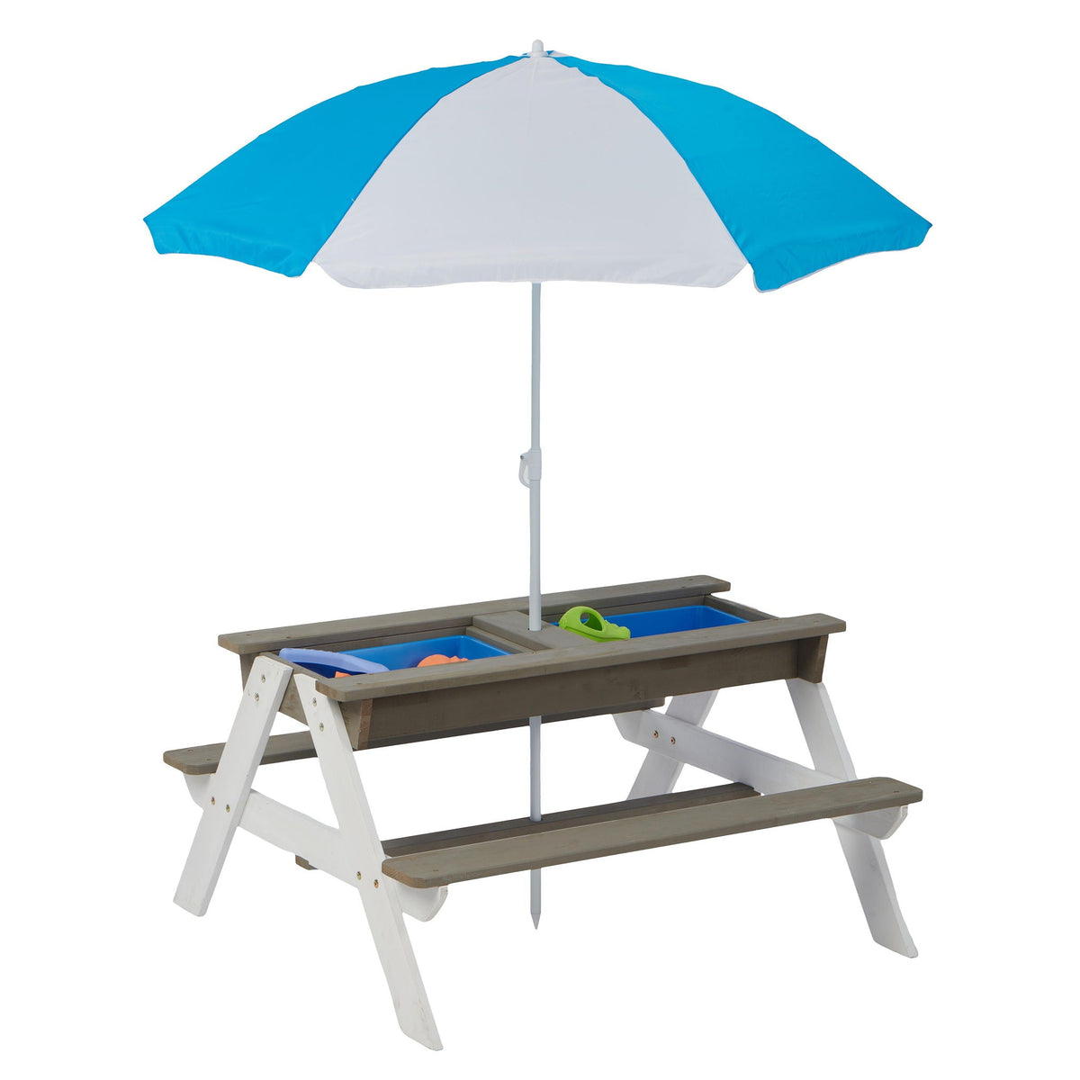 Kids Picnic Table with Sand and Water Table Conversion - Cedar Outdoor Table