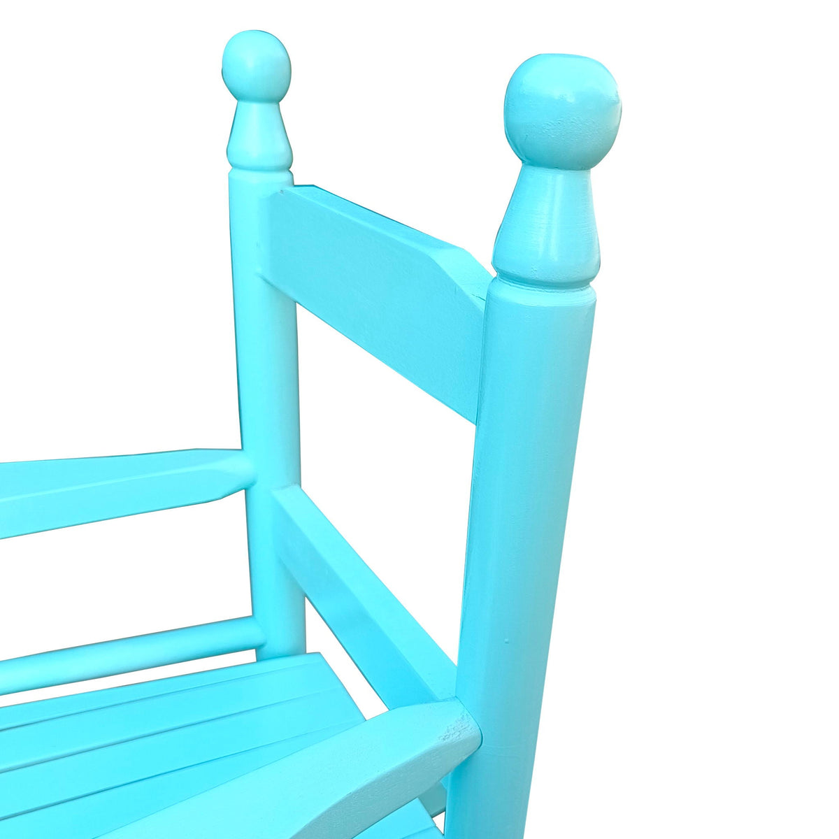 Children's Rocking Chair with Sturdy Populus Wood Frame - Multiple Colors