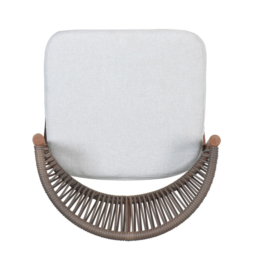 Outdoor Bar Height Metal Frame Counter Stools