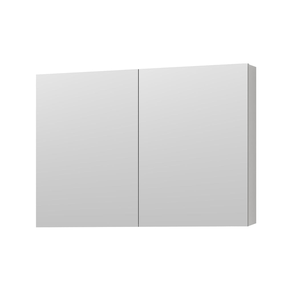 36" W x 26" Surface Frameless Mirror Medicine Cabinet with Soft-Closing Hinges