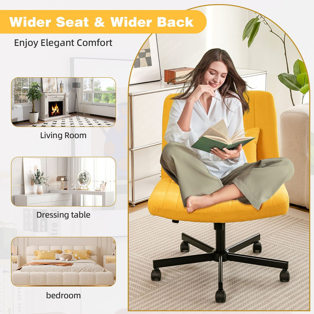 Criss Cross Office Chair with Adjustable Height – Ergonomic Design