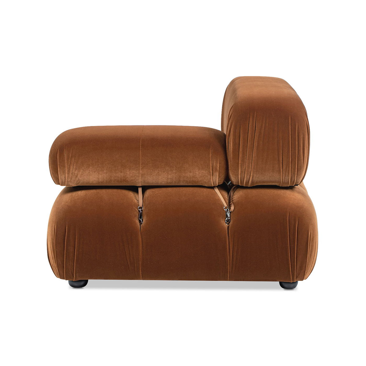 Bubble Modular Modern Lounge Arm Chair with Eucalyptus Frame - White, Green, or Orange