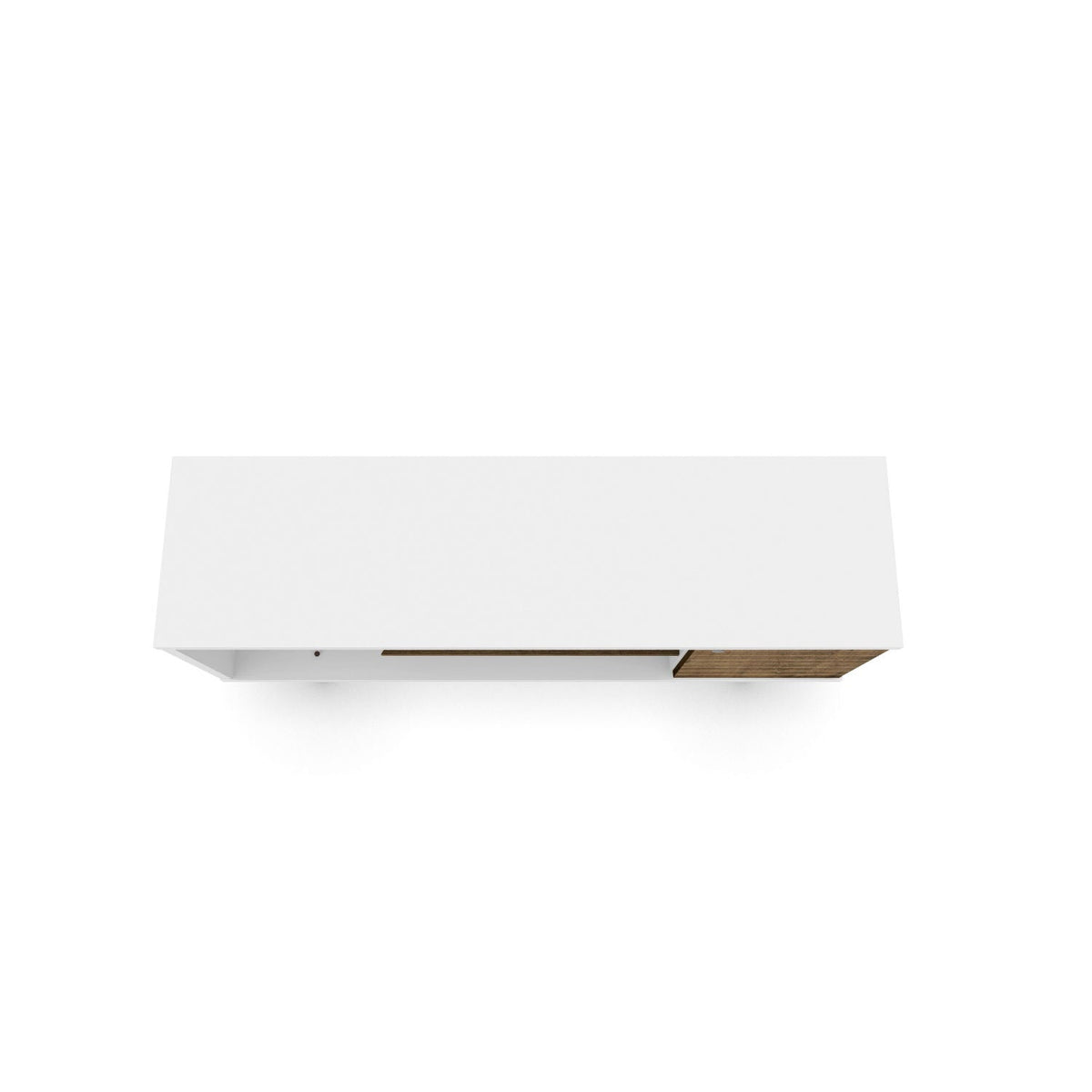 Smart Storage TV Stand with Solid Wood Legs - Multiple Colors