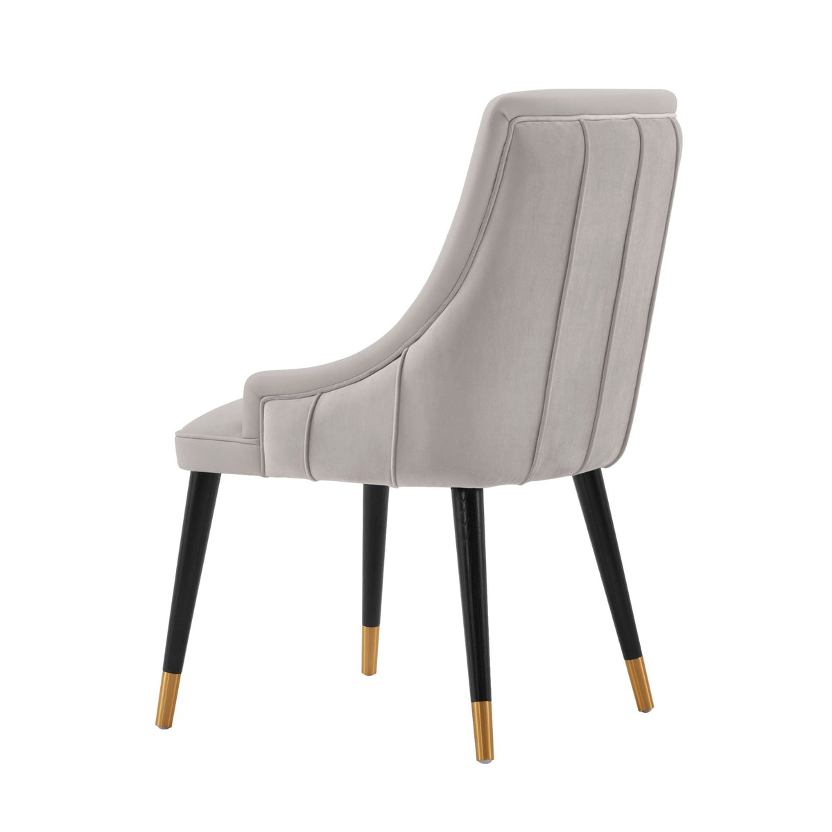Eda Dining Chair with Stitched Upholstery - Multiple Colors