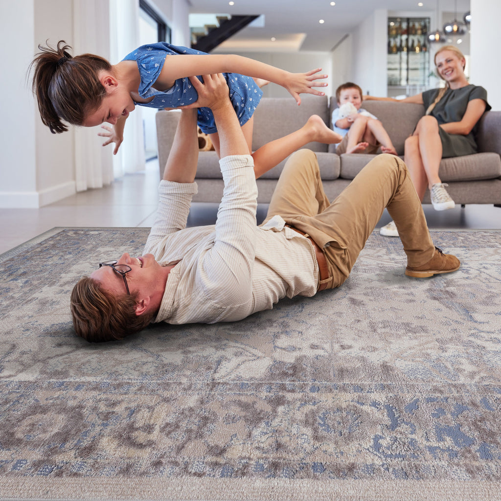 Payas Collection 5.3X7.6 Rug with Durable Polyester - Multi