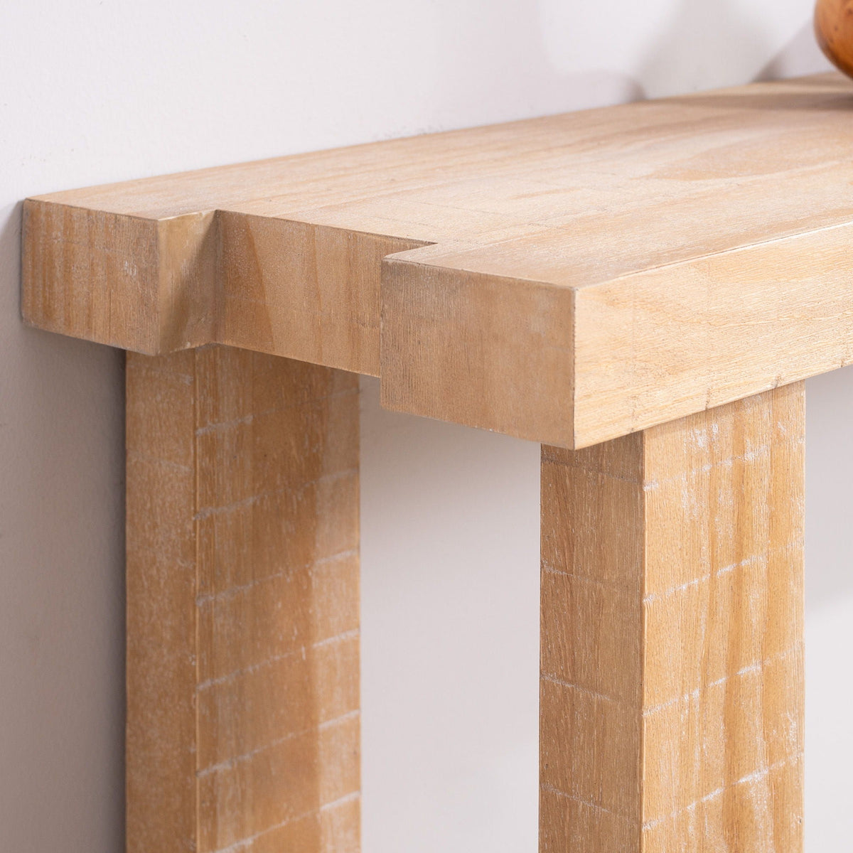Console Table with Spacious Surface Area - Multi Wood Finish