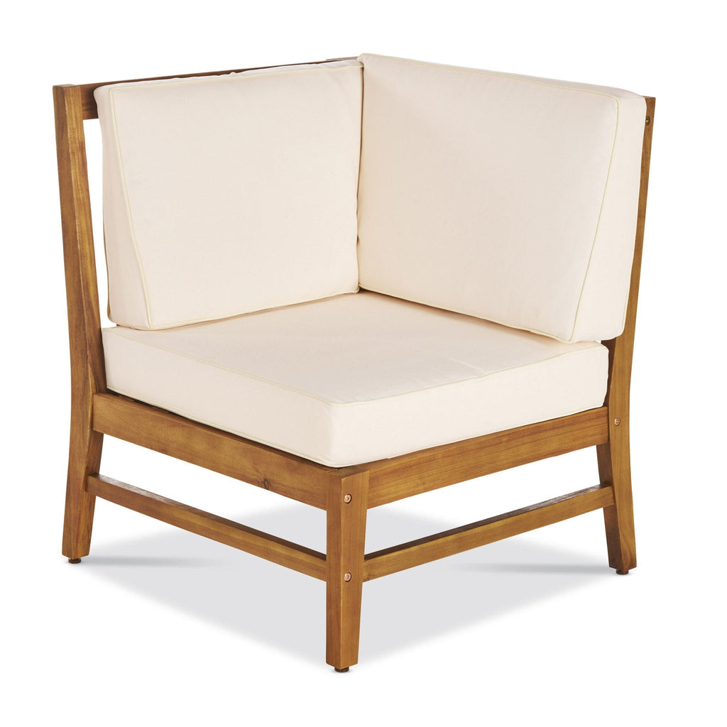 Perla 5 Pieces Sofa Set with Water-Resistant Cushions - Beige or Blue