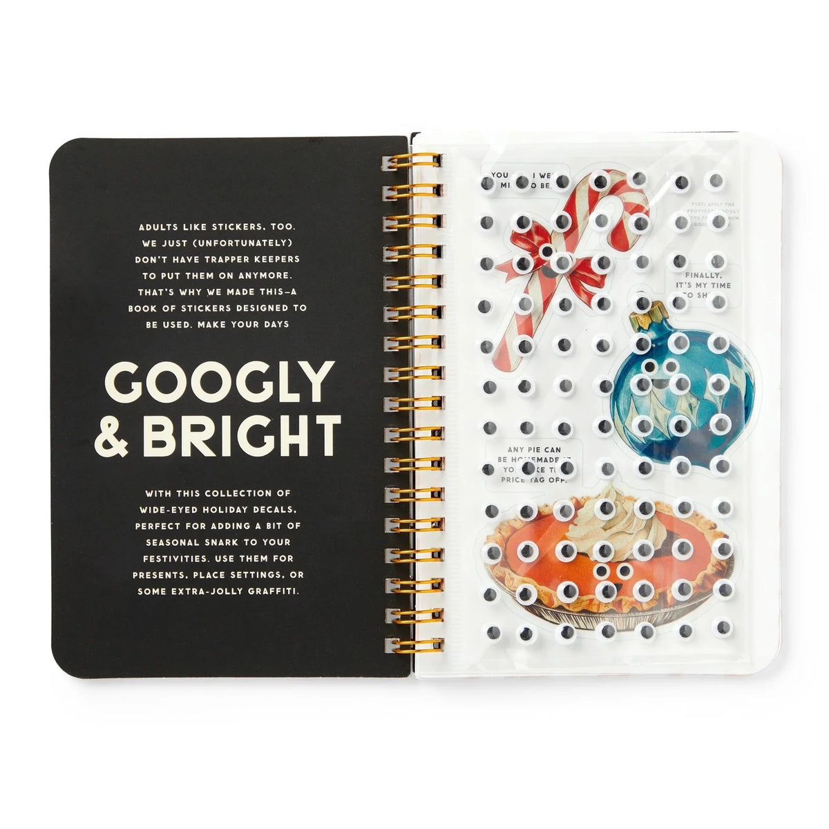 Googly & Bright Holiday Sticker Book