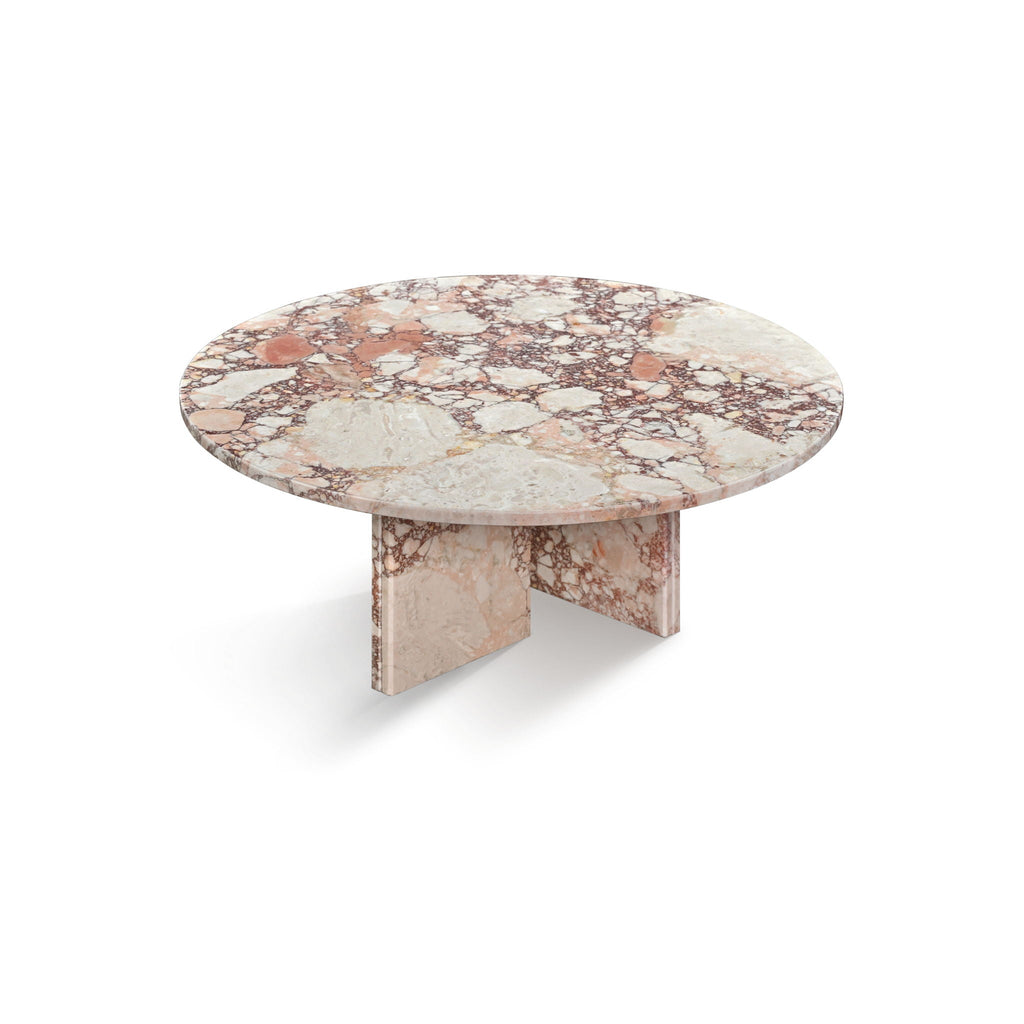 Luxury Coffee Table with Unique Veining - Natural Stone Design