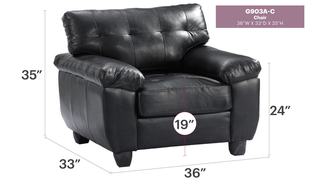 Accent Chair with Removable Back and Pocketed Coil Cushion - Multiple Colors