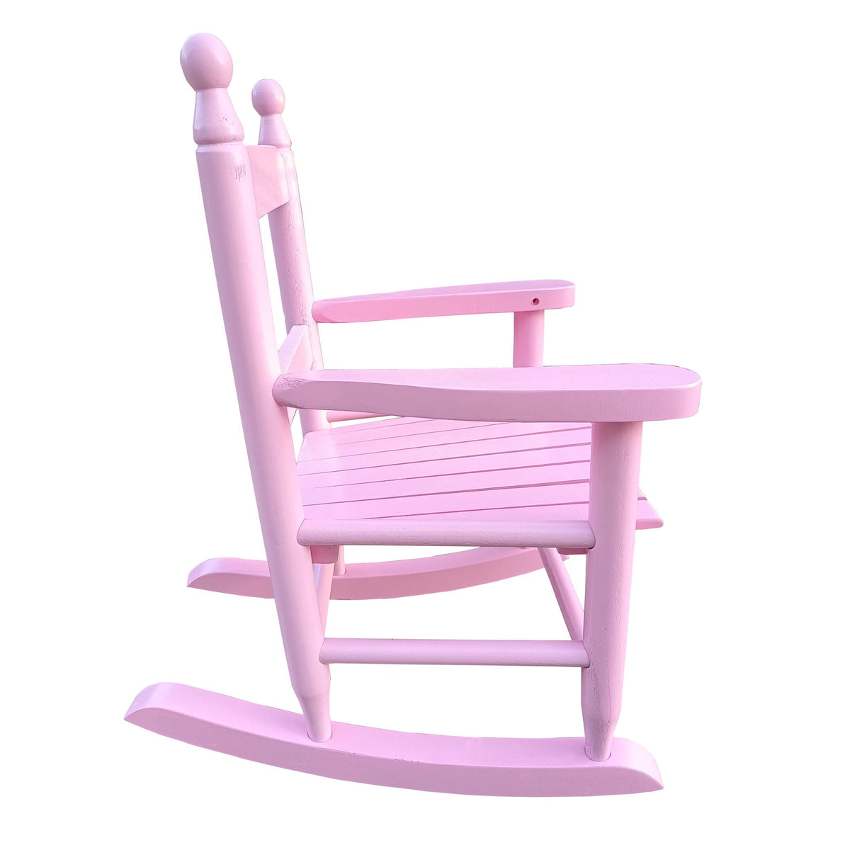 Children's Rocking Chair with Sturdy Populus Wood Frame - Multiple Colors