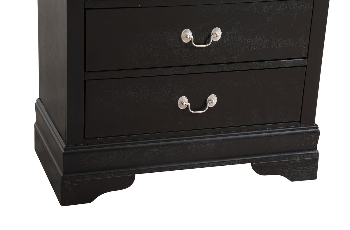 Louis Phillipe Accent Chest with Classic Styling - Multiple Colors