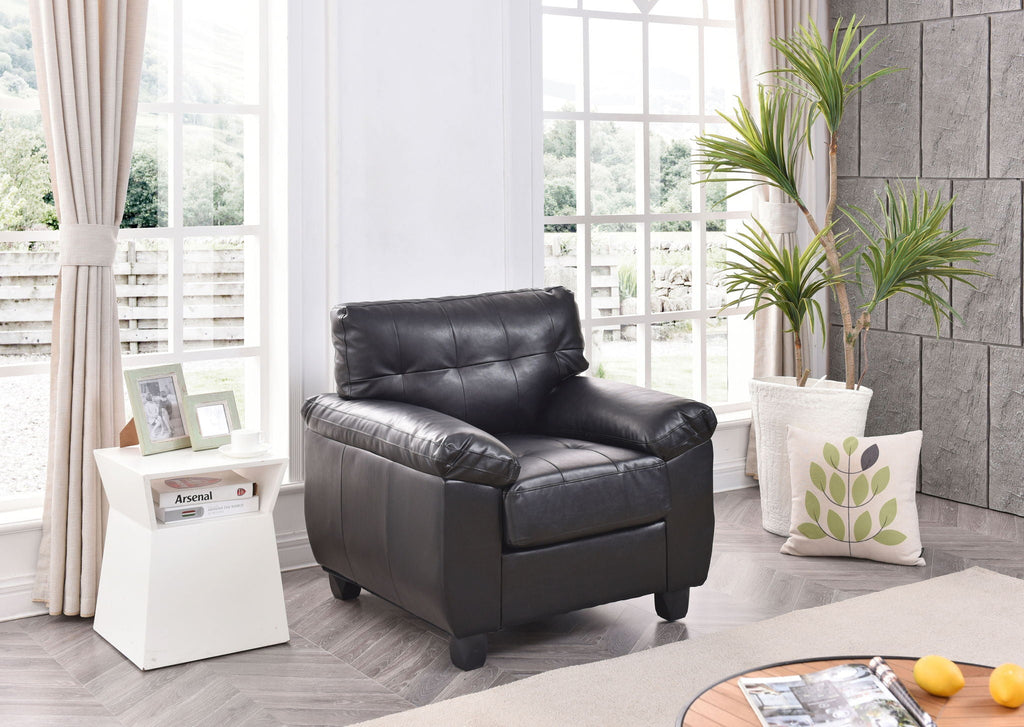Accent Chair with Removable Back and Pocketed Coil Cushion - Multiple Colors