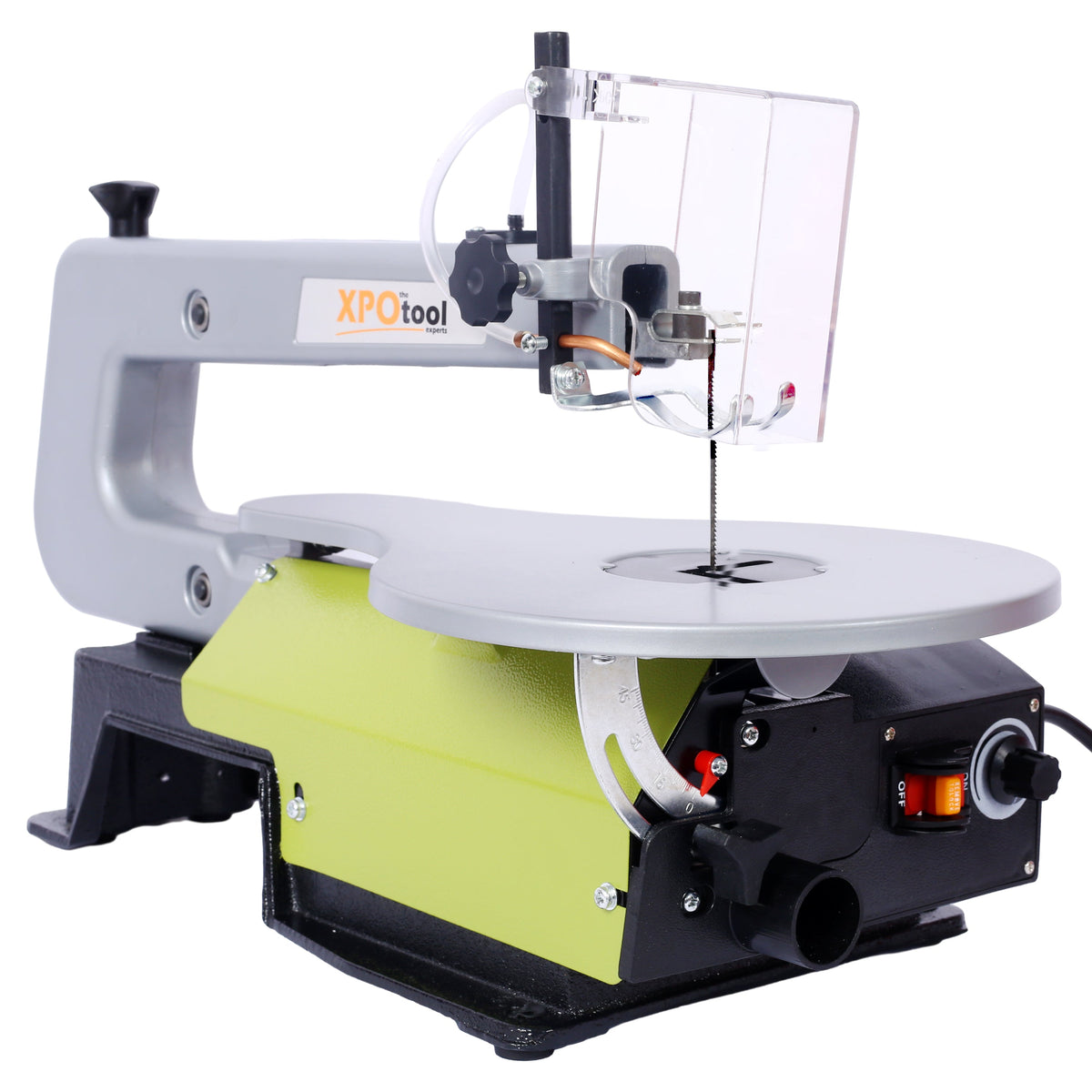 16-Inch Variable Speed Scroll Saw with Tilting Table - Steel