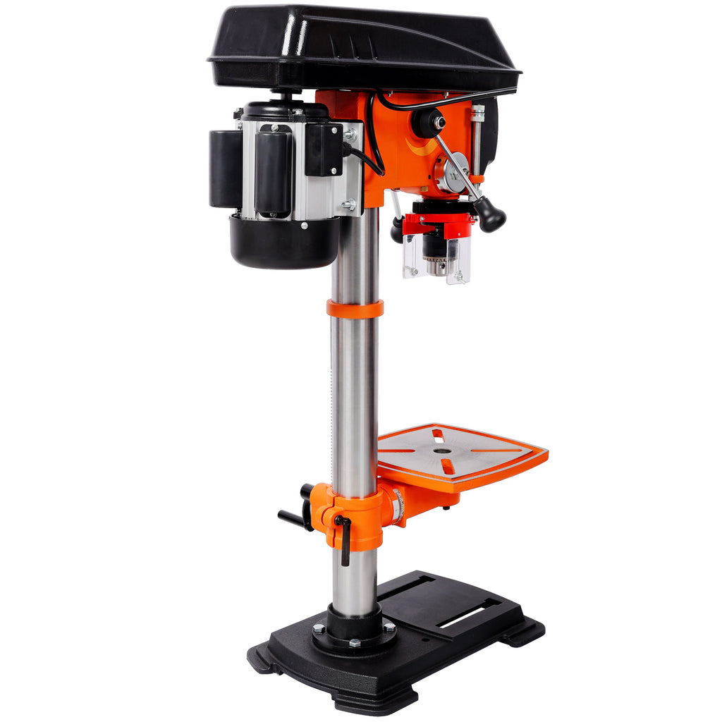 12" Swing Benchtop Drill Press with Laser & Digital Meter - Steel