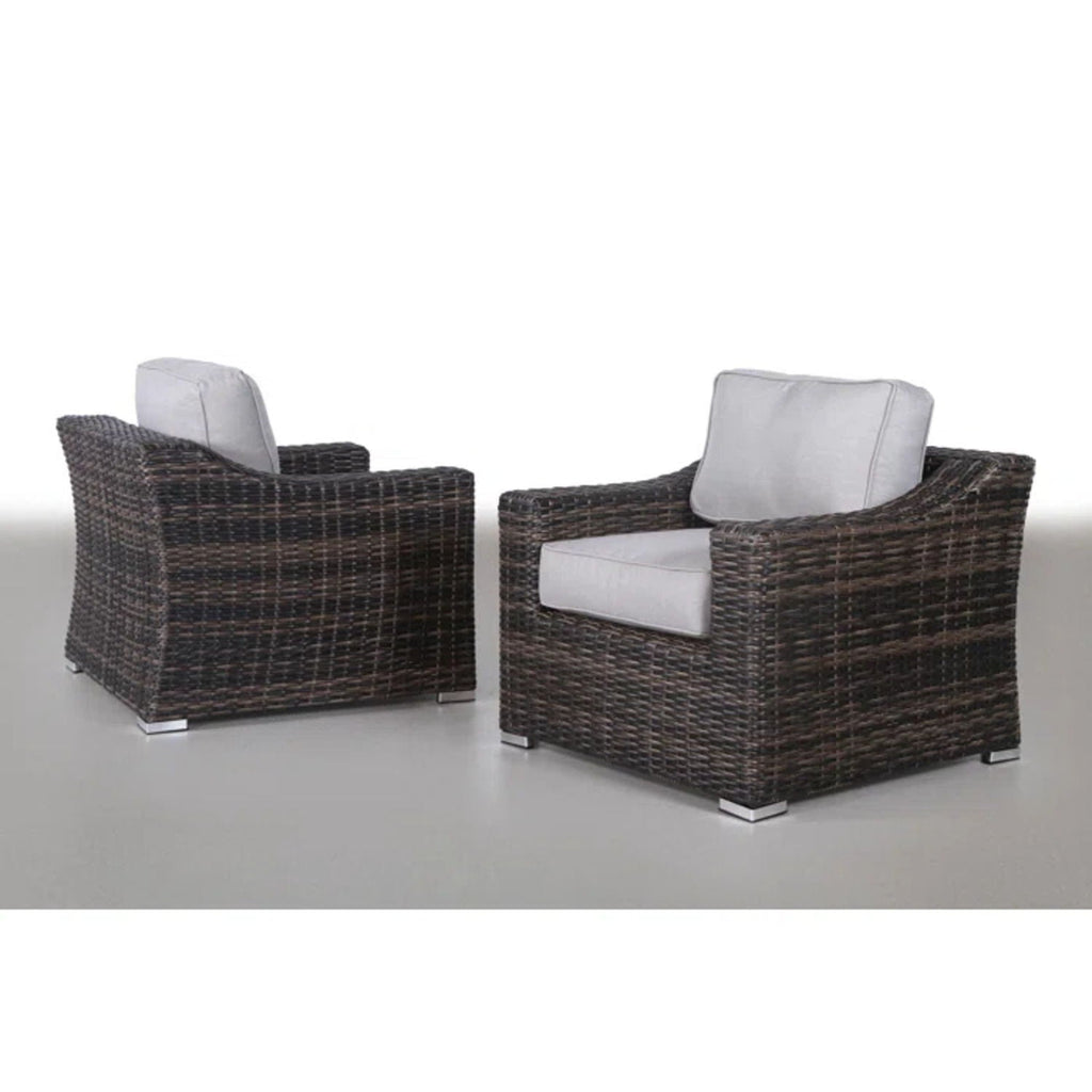 Stylish Sofa Seating Group With Cushions - Multiple Set Options, Dark Gray, Gray, or Dark Brown
