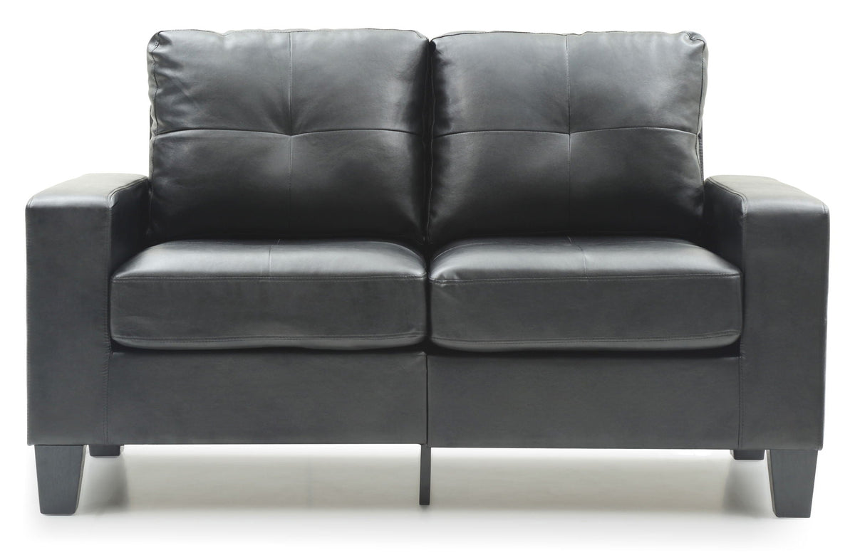 Track Arm Loveseat with Pocket Coil Comfort - Multiple Colors