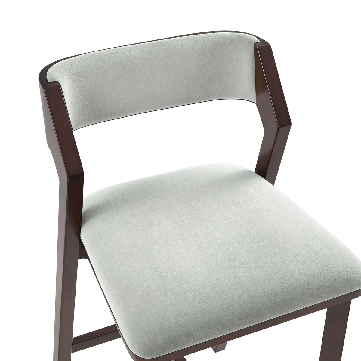 Bar Height Barstool with Backrest - Pearl Silver, White, Black, Dark Green