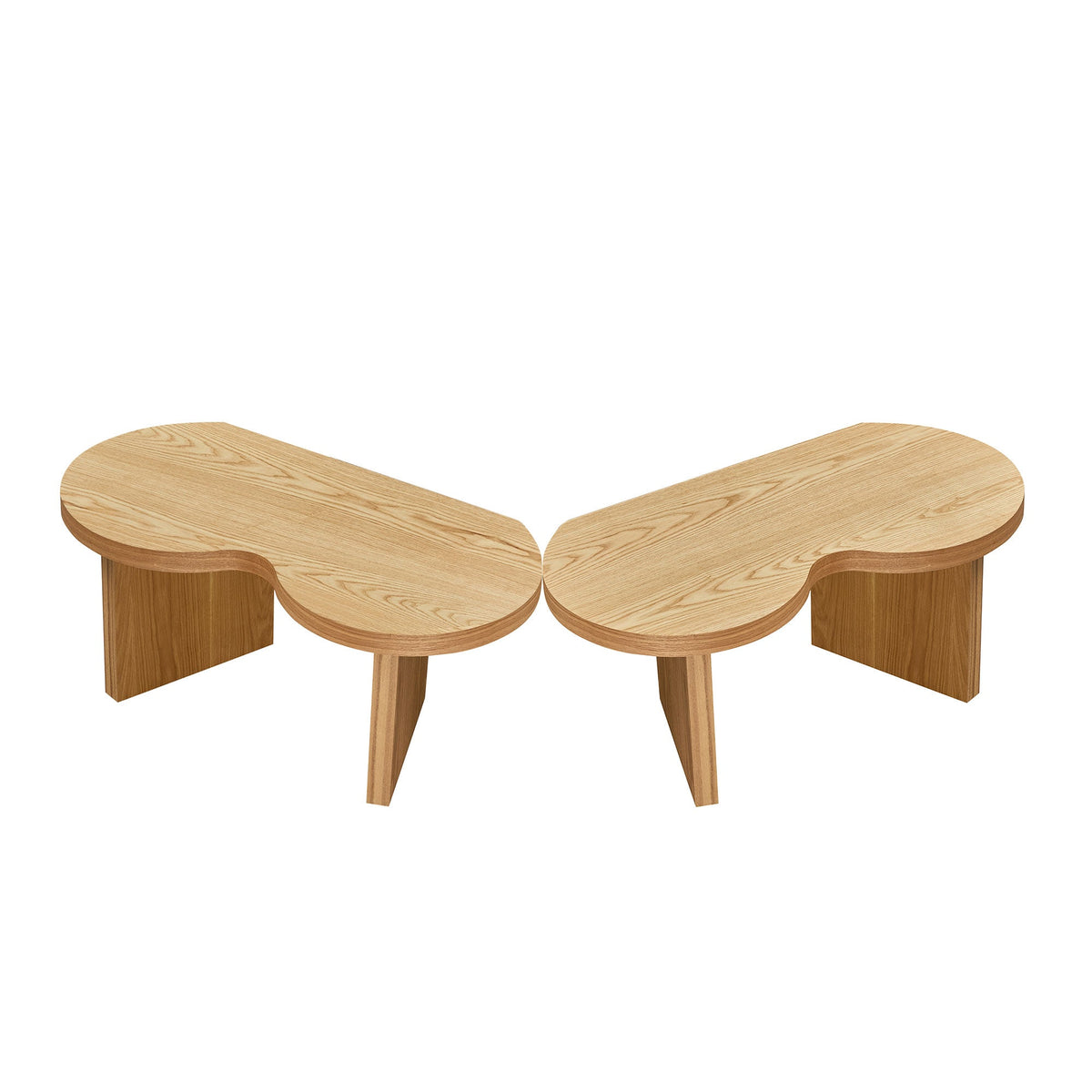Modern Butterfly MDF Coffee Table with Unique Design - MDF