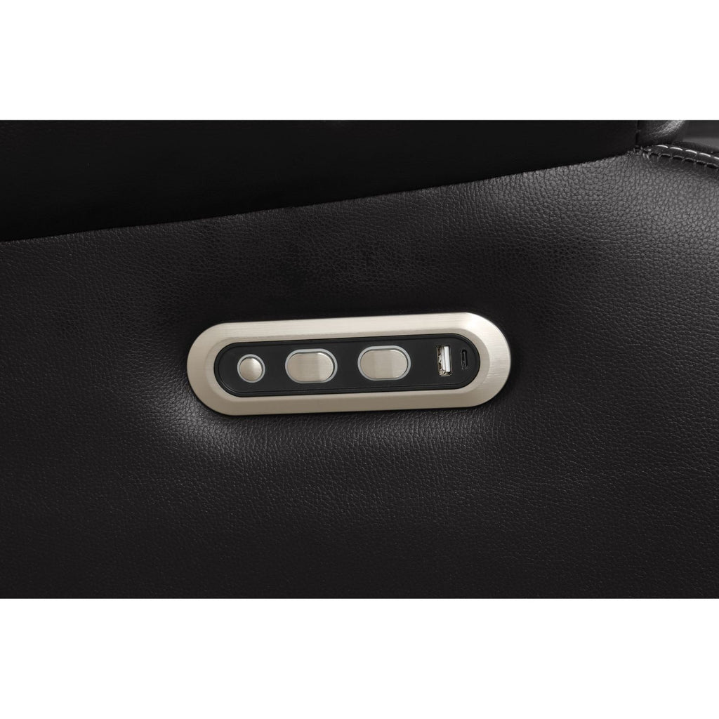 Power Reclining Sectional Sofa with Bluetooth Speakers – Black, Dark Gray, Beige