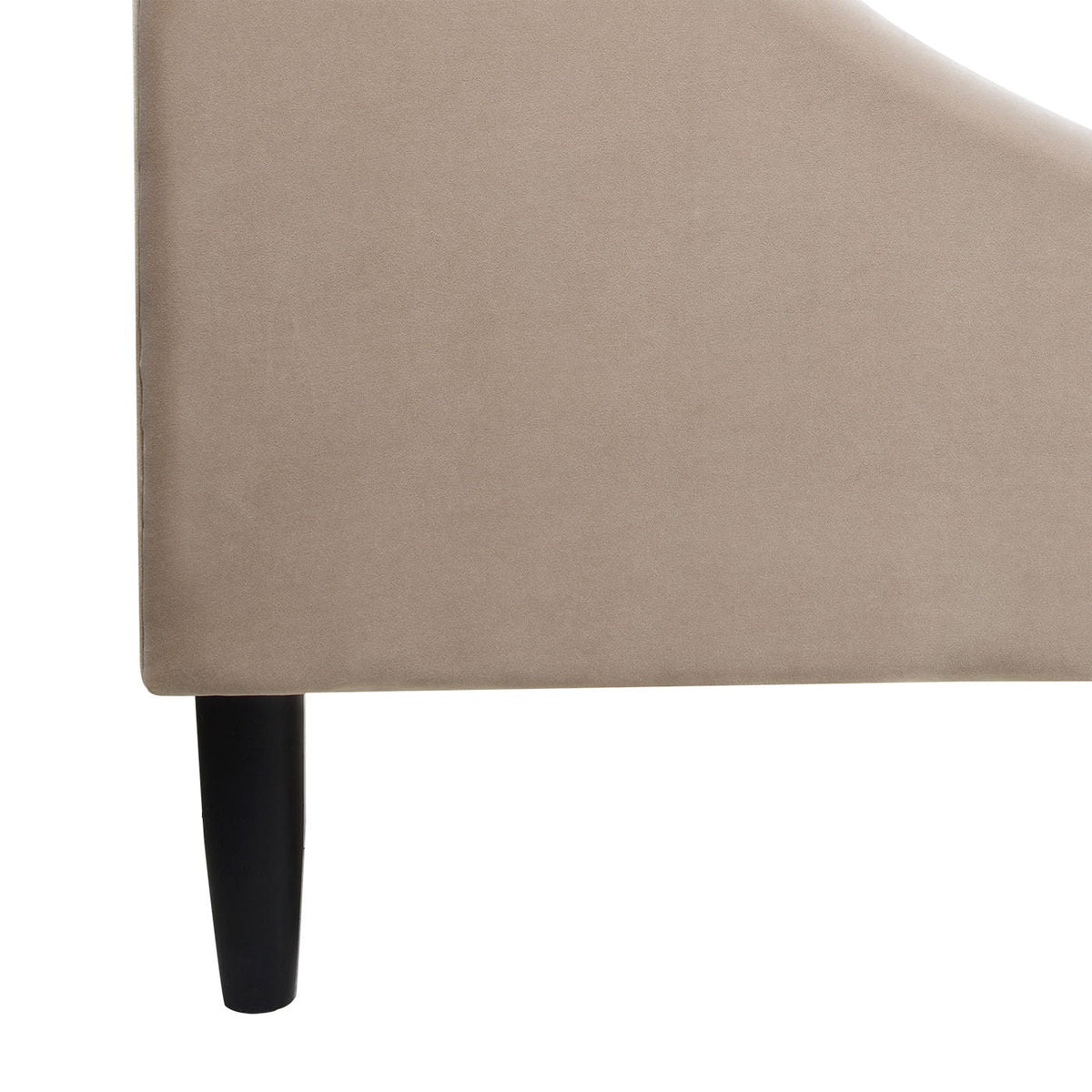 Vertical Tufted Modern Headboard Platform Bed Set with Upholstered Finish - Multiple Colors