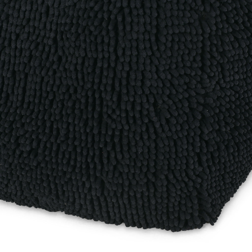 Spongy Square Pouf Soft Seating with Microfiber Cover - Multiple Colors
