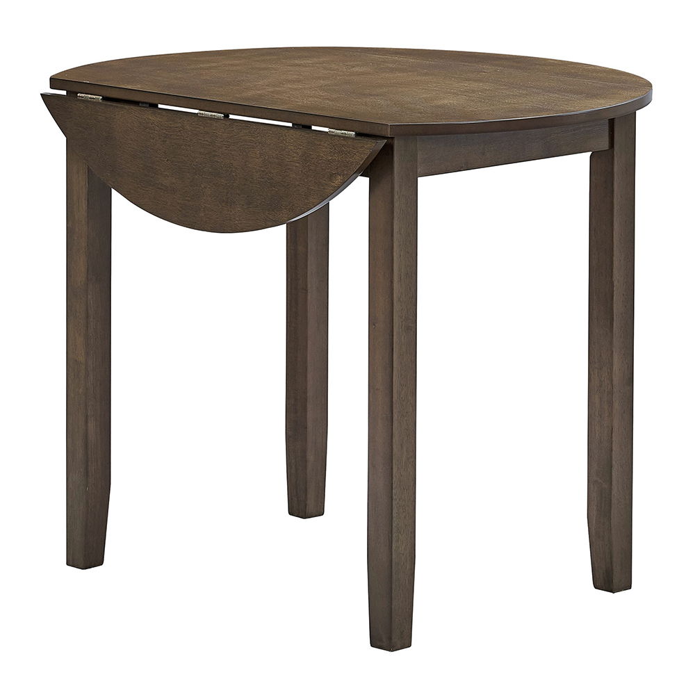 Damica - Round Dining Table - Walnut