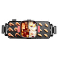 2300W 2-in-1 Electric Hot Pot with Grill - Smokeless BBQ Pan