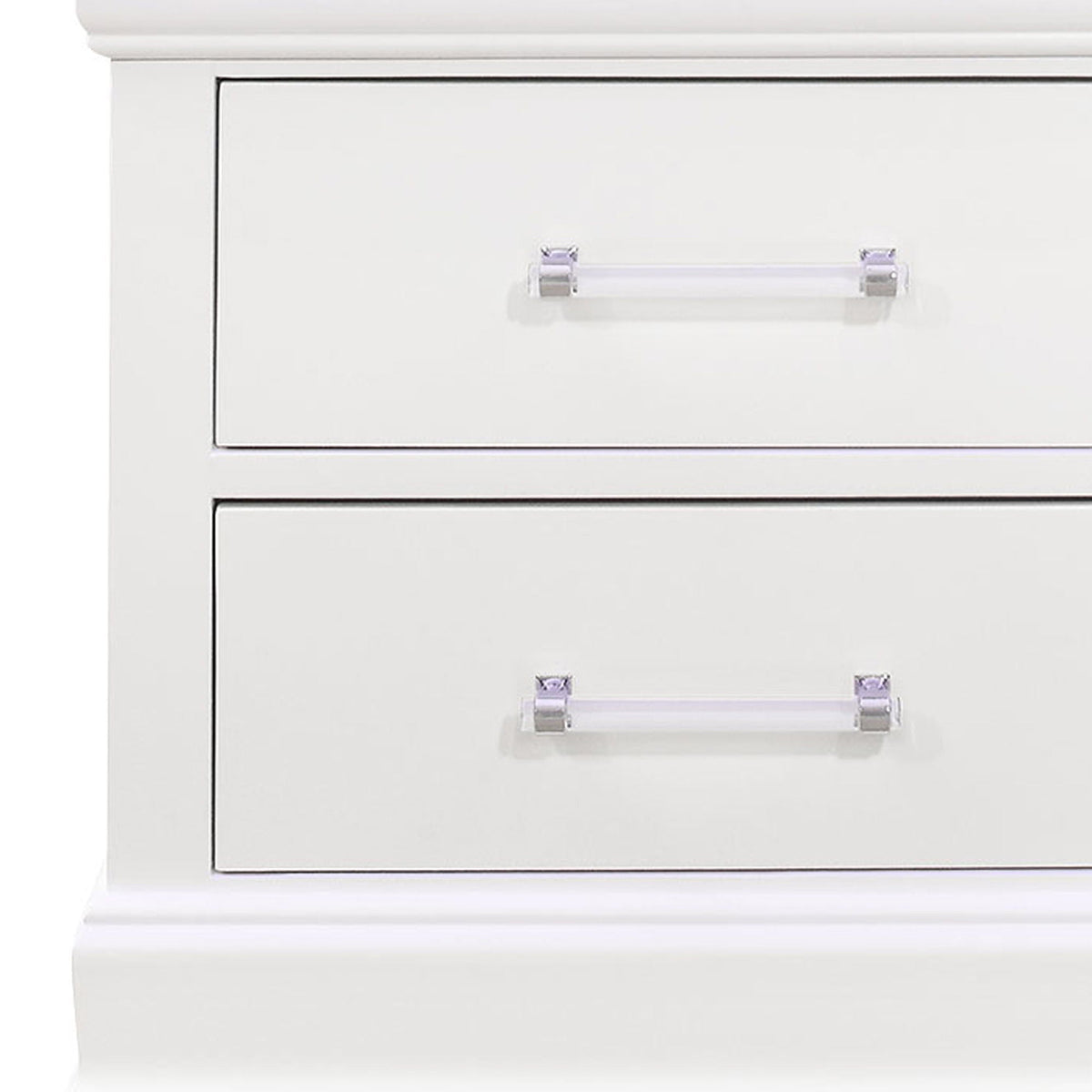 Charlston Nightstand with LED Lighting – Blue or White