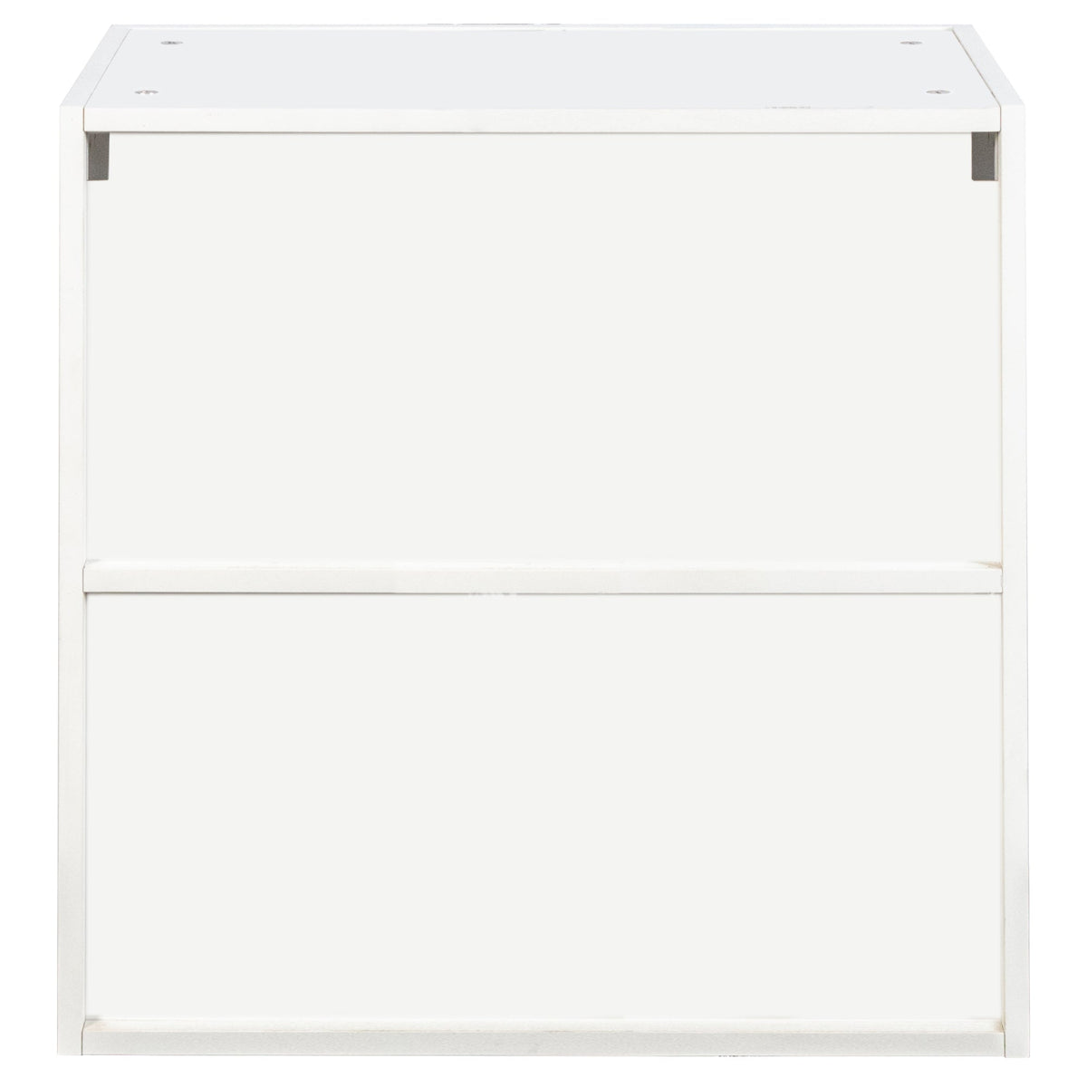 Wall Cabinet with Arched Glass Door and Adjustable Shelves – Particle Board
