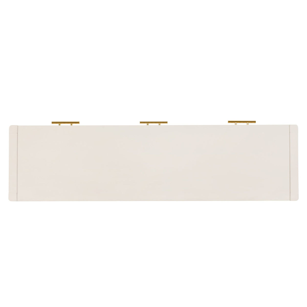 Painted Console Table with 3 Drawers - 60" Wide MDF Storage