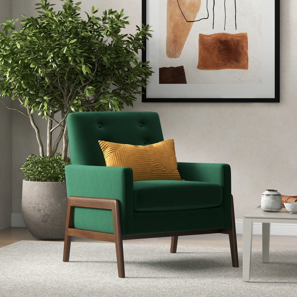 Cole Solid Wood Lounge Chair