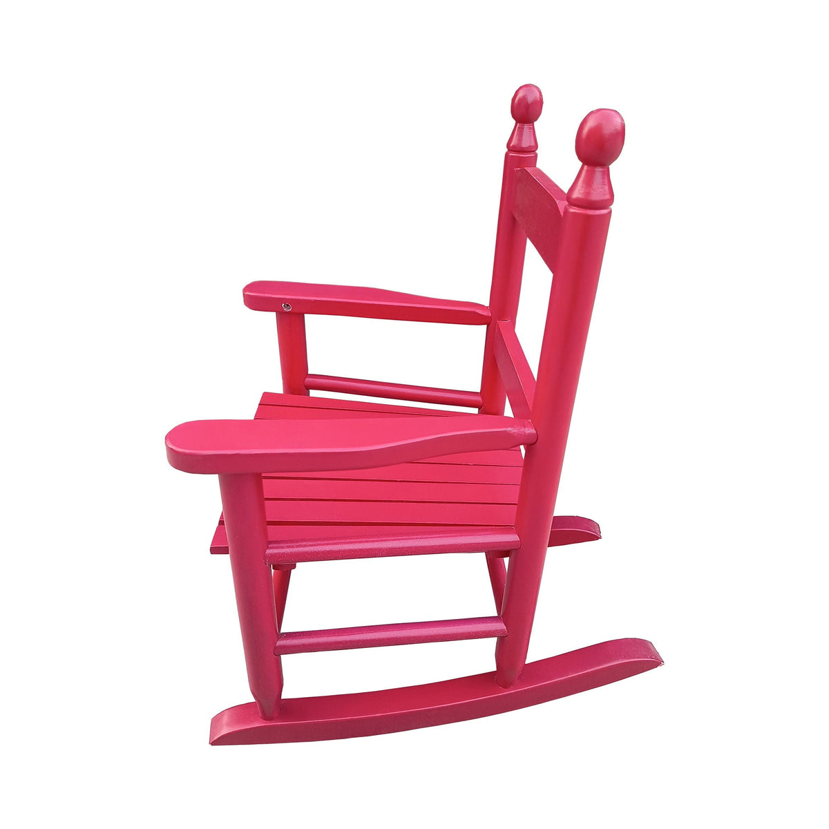 Children's Rocking Chair with Sturdy Populus Wood Frame - Multiple Colors