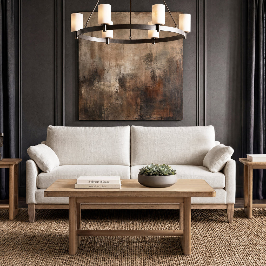 Turnkey 47" Coffee Table with Reclaimed Pine Wood - Antique