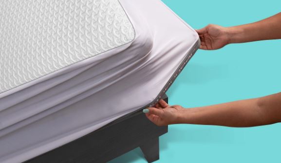 Full Ver-Tex Mattress Protector with Cooling Technology - White
