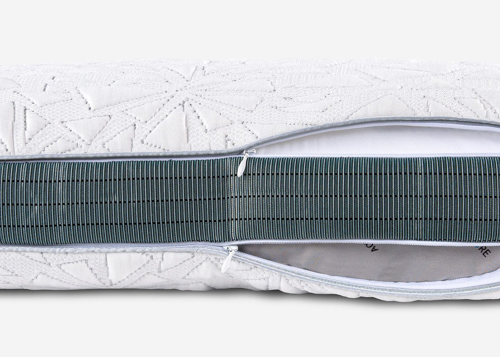 Storm Cuddle Curve Pillow 3.0 with Cuddle Curve Design - White