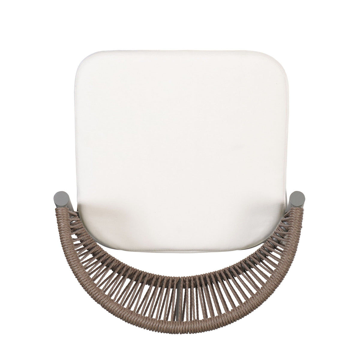 Outdoor Bar Height Metal Frame Counter Stools