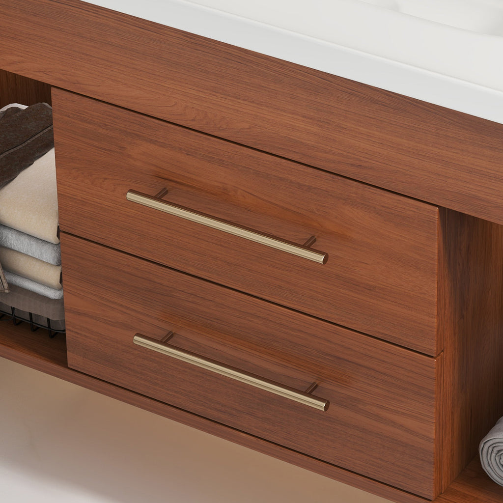 Mid-Century Modern Single Bathroom Vanity