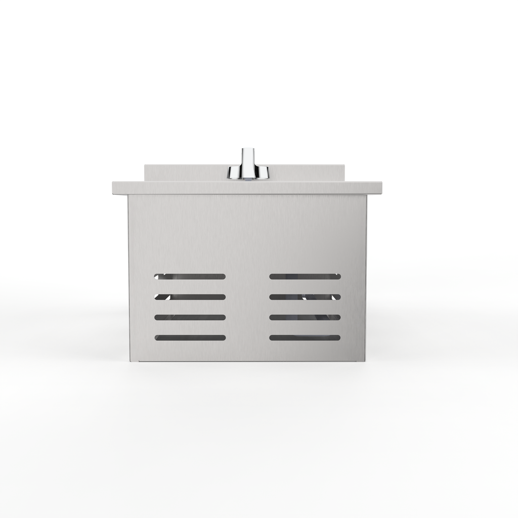Single Grilling Side Burner with 15,000 BTU - Stainless Steel