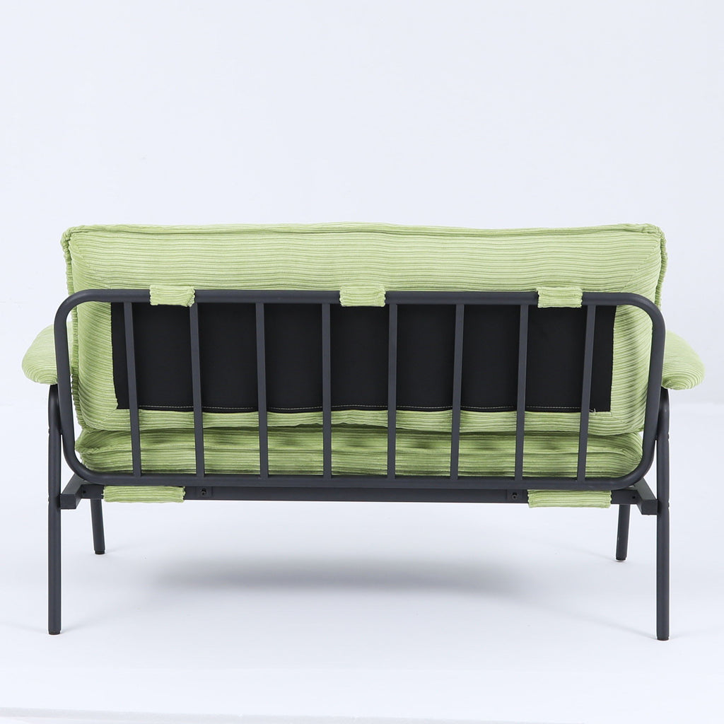 Modern Metal Frame Sofa with Sponge Filling - Beige