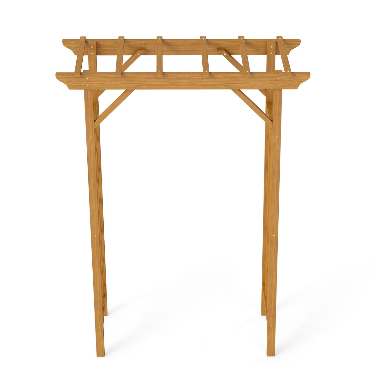 Wedding Arbor with Trellis Design - Dark Brown or Light Brown