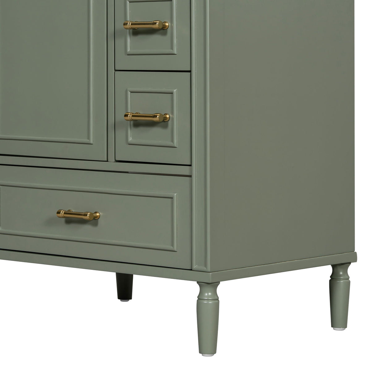 Traditional Bathroom Vanity Set with Soft Close Doors - Multiple Colors