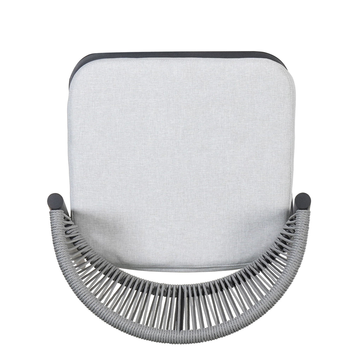 Outdoor Bar Height Metal Frame Counter Stools