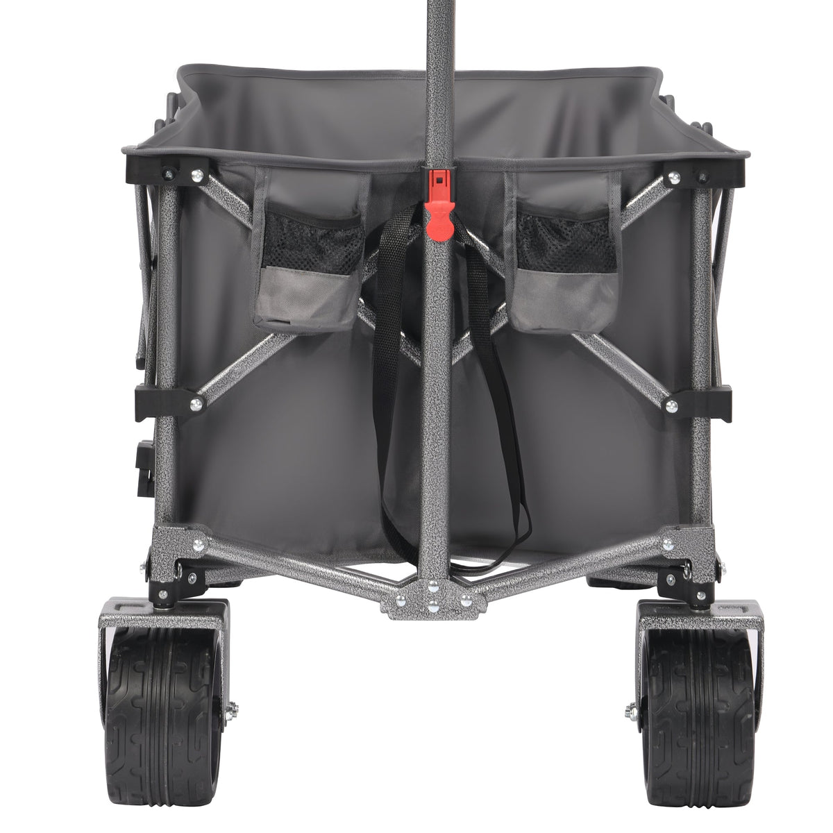 Portable 400L Collapsible Wagon with Heavy Duty Frame