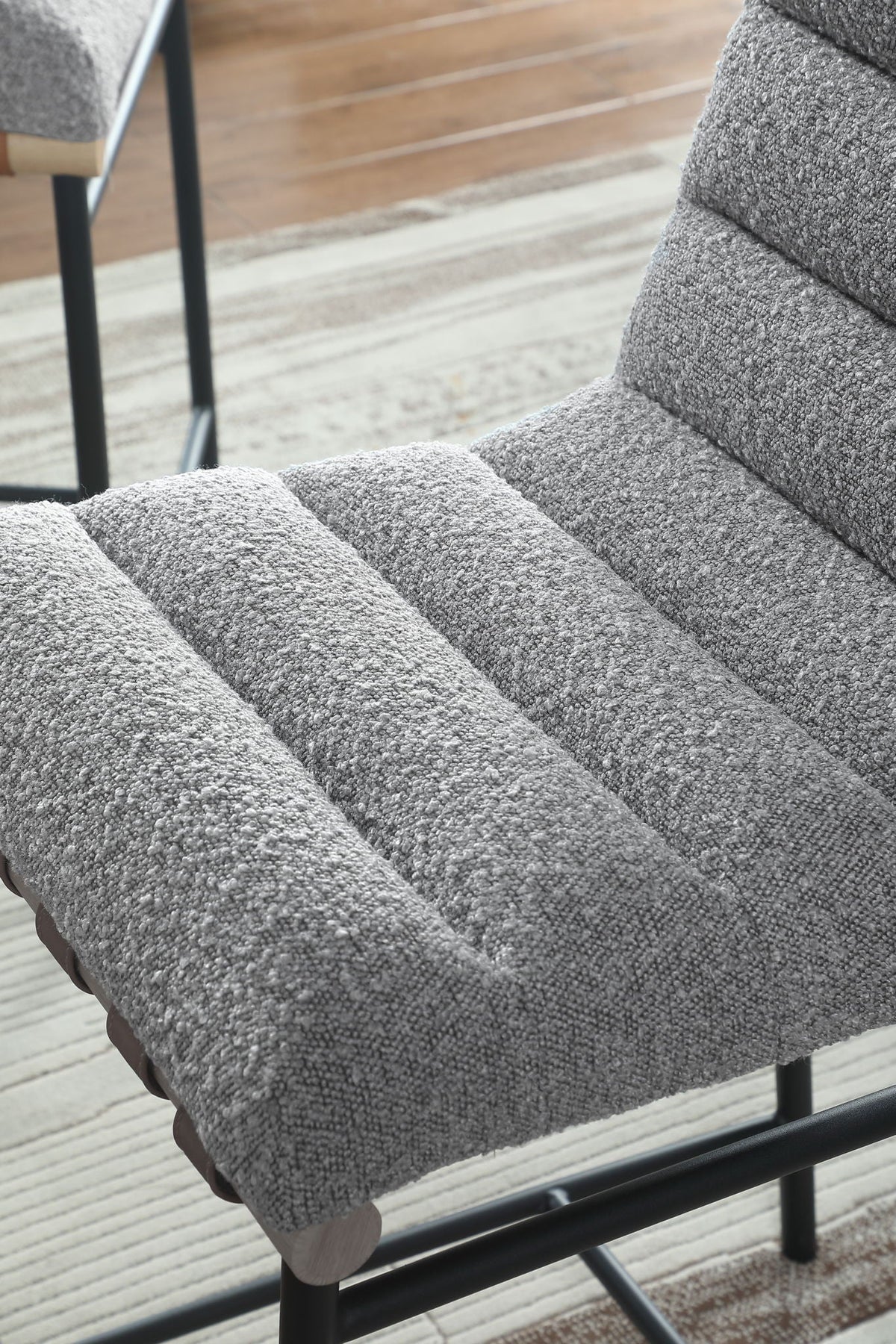 Lahni Boucle Fabric Counter Height Chair - Multiple Colors